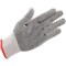 Global Industrial PVC Dot Knit Gloves, Single-Sided, Black, Small, 1-Dozen 708352S - alternate 2